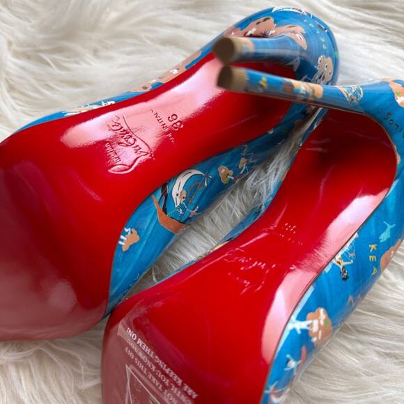 NWT CHRISTIAN LOUBOUTIN
Patent Loubi Odyssey Hot Chick 100 Pumps Size: 36 - Picture 8 of 8